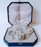 Antique cocktail set