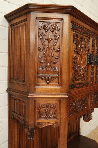 old carved cabinet