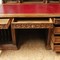 walnut gothic style bookcase