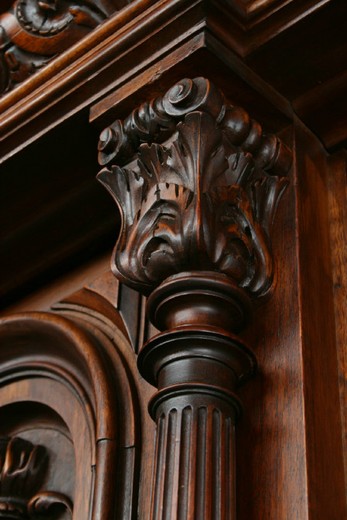 винтажная мебель - столовая в стиле ренесанс