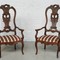 A couple of Louis XV armchairs 1890