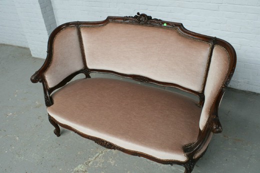 старинная мебель - диван в стиле людовик 15