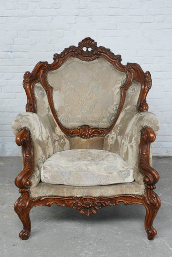 старинная мебель - парные кресла в стиле рококо