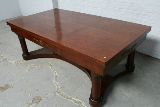 мебель антик - стол в стиле ампир из красного дерева