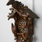 antique hinting style black forest wall clock