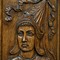 antique gothic style sideboard