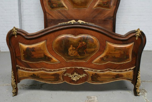 старинная мебель для спальни людовик 15, орех, 19 век
