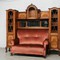 Антикварный шкаф-диван в стиле Чиппендейл