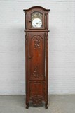 antique country French grandfather clock