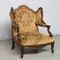 antique louis XV armchair in walnut