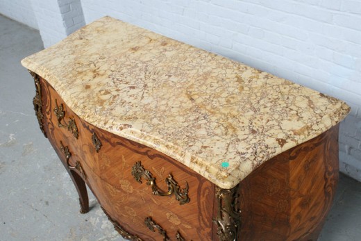 винтажная мебель - комод людовик 15 из палисандра, 20 век