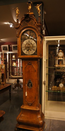 антикварные напольные часы 19 век