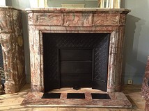 Antique Napoleon III fireplace