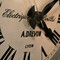 antique wall clock Drevon Lyon 1930s