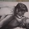 Alain Delon and Romy Schneider in "La Piscine" printed picture