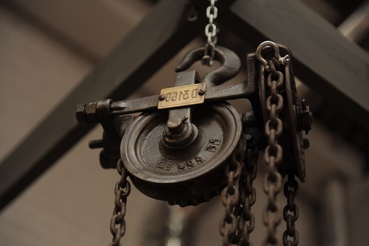 винтажная потолочная лампа индастриал