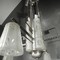 antique Muller Freres and Degue art-deco chandelier
