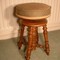 antique Victorian piano stool