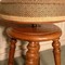 antique Victorian piano stool