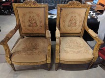 Кресла парные Людовик XVI