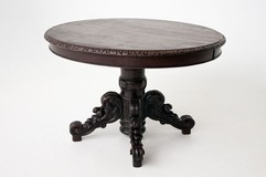 Stylish table of oak