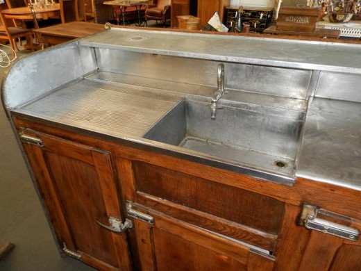 vintage bar counter