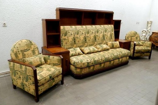 antique furniture sitting room art deco