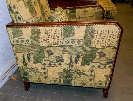 vintage furniture sitting room art deco