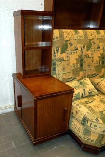 vintage living-room in mahogany