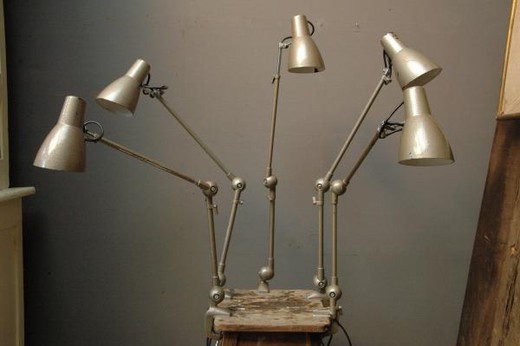 antique lamps industrial