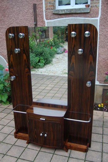 antique furniture hall stand ebony