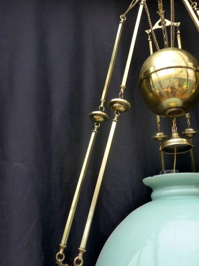 brass lamp antique