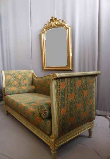 старинная мебель - диван людовик 16