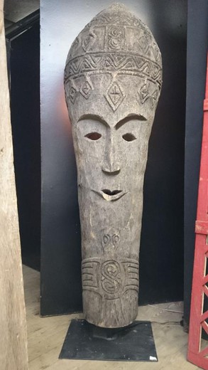 old indonesian mask