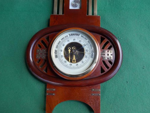 vintage art nouveau barometer