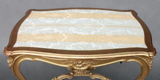 old coffee table rococo