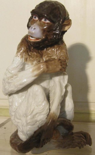 antique little monkey modern