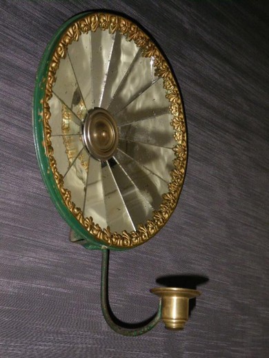 vintage wall lights bronze and brass