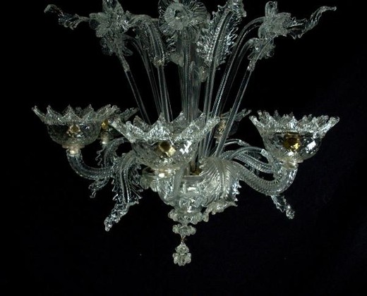 antique murano glass chandelier