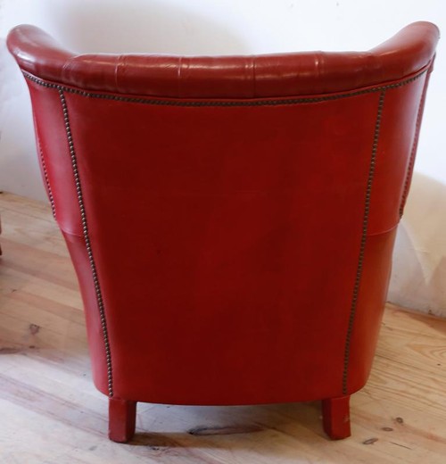 antique armchairs leather modern