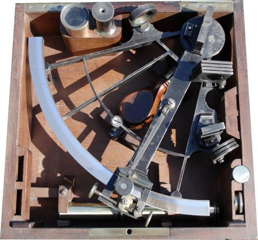 antique rare sextant