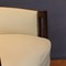 pair art-deco armchairs