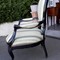 antique napoleon III armchairs