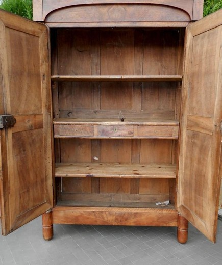 walnut furniture old wardrobe