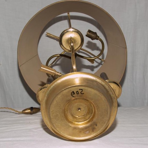 vintage lamp bronze