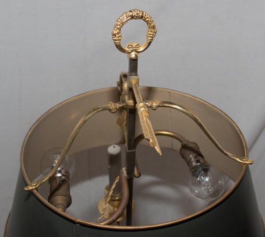 bronze table lamp antique