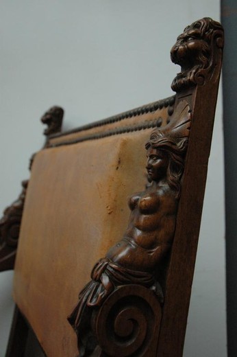 vintage renaissance armchair