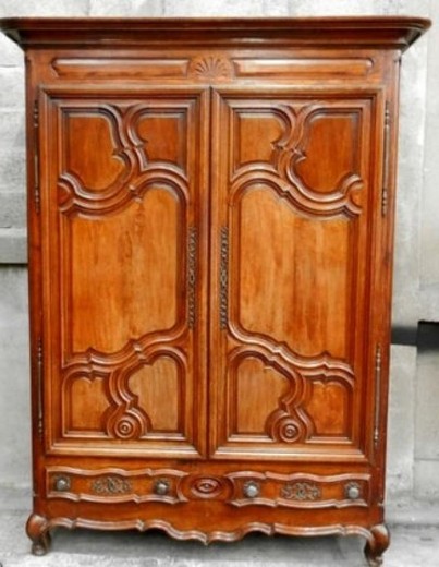 antique wardrobe louis 15