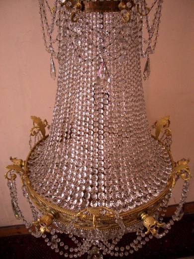 antique chandelier napoleon III