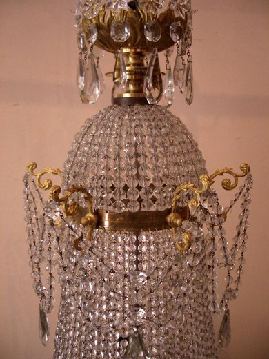 antique chandelier napoleon III